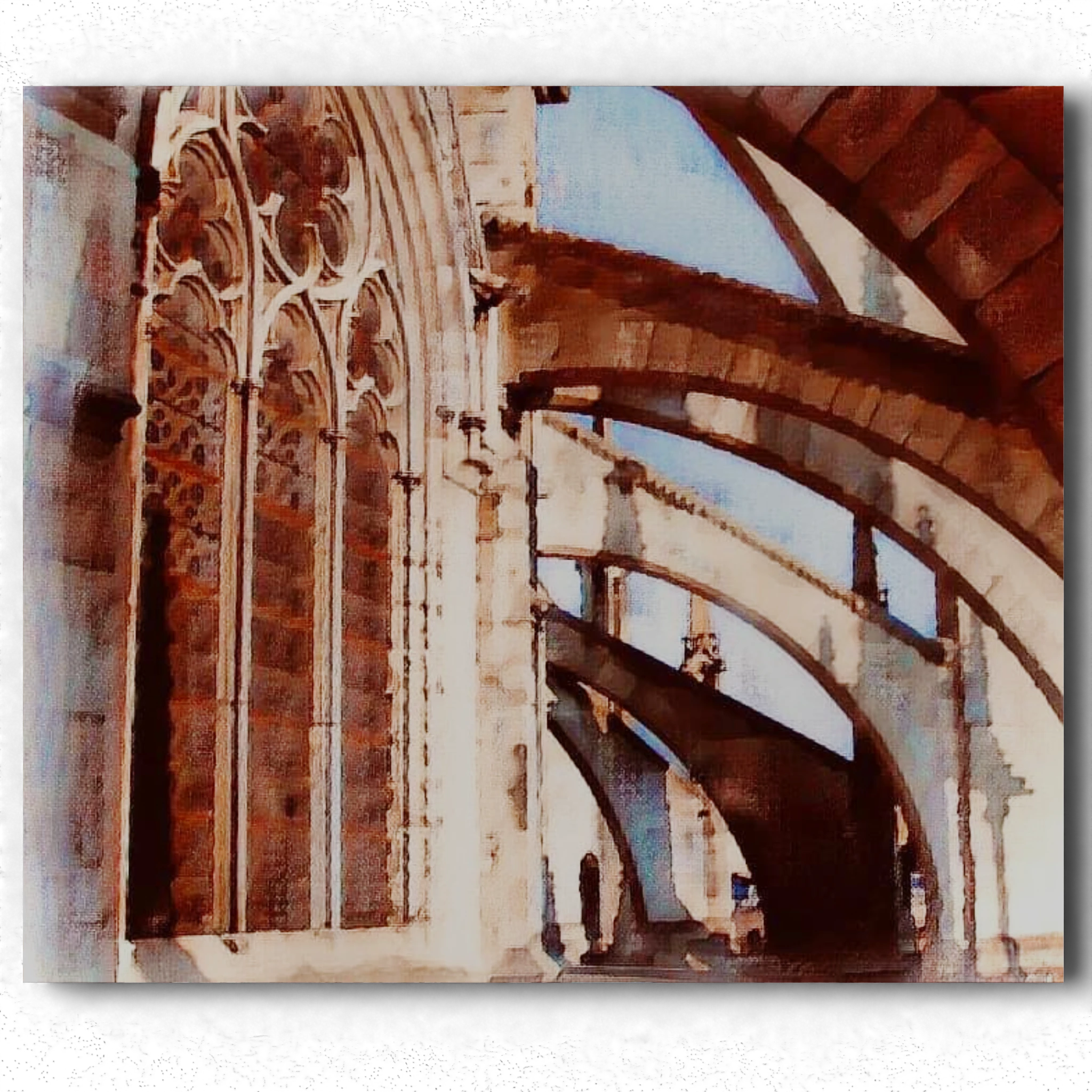 Les Arcs-boutants de Notre Dame, Paris