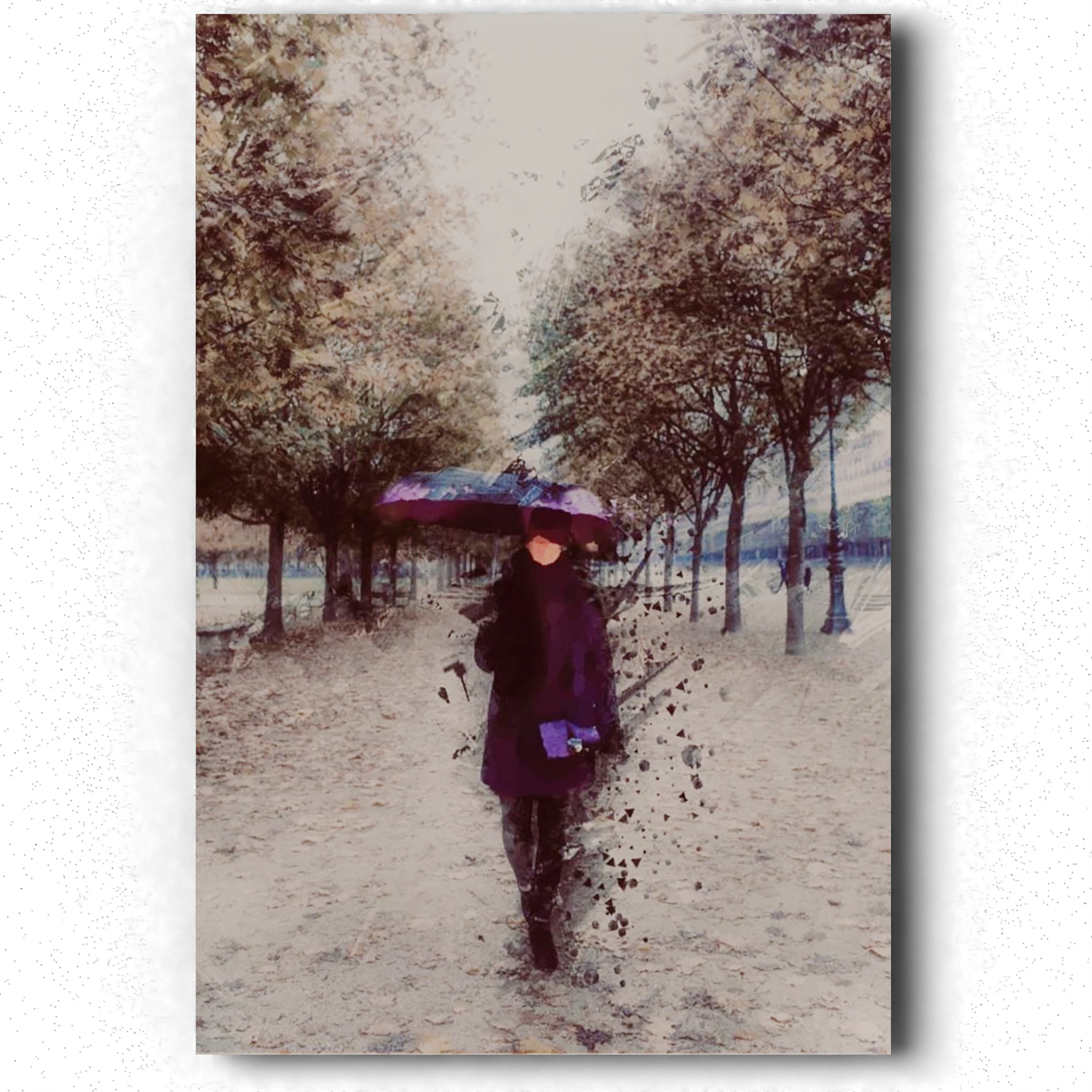 La dame au parapluie